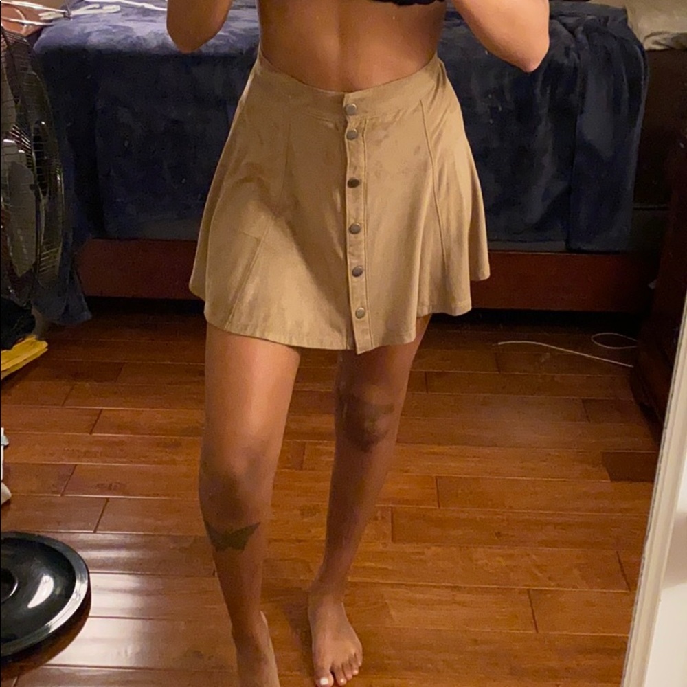 Brown skirt